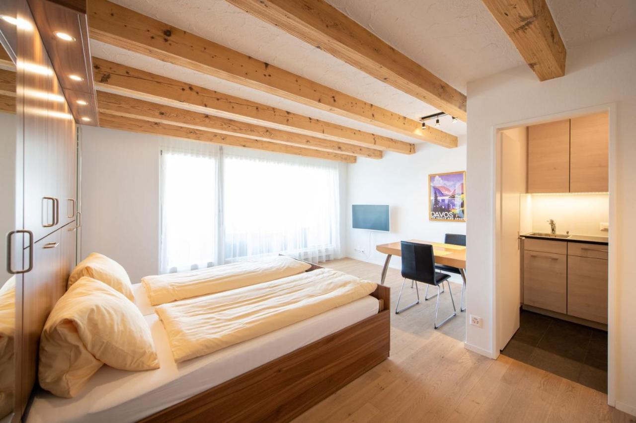 Ferienwohnungen, Carlton Am Park, Davos Platz Zewnętrze zdjęcie